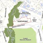 Map of the location for Northpoint Workforce Housing Neighborhood
