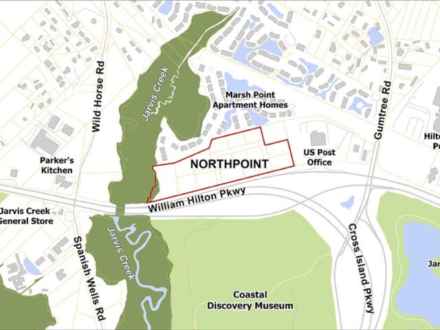 Map of the location for Northpoint Workforce Housing Neighborhood